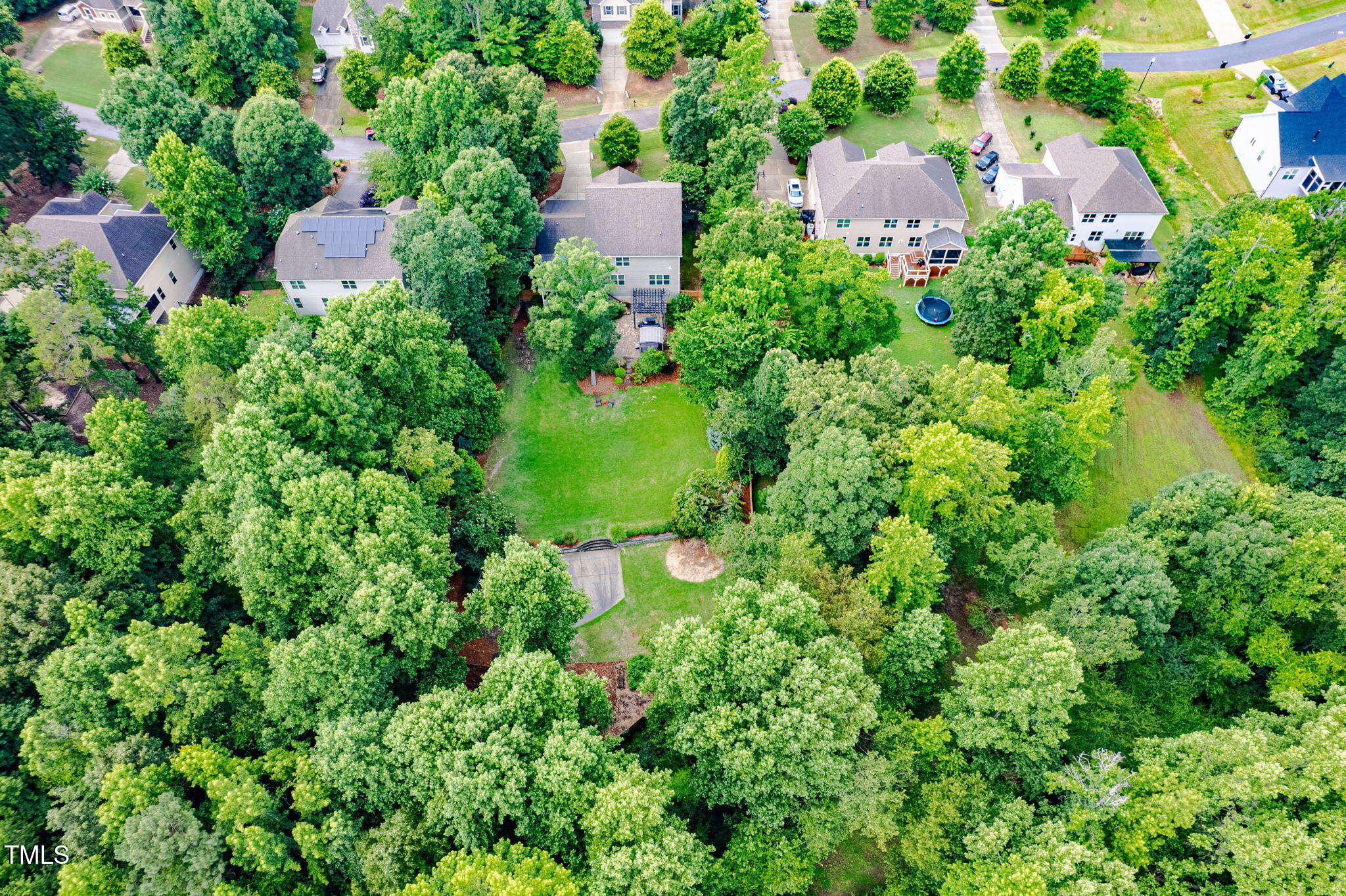 218 Inwood Forest Drive Raleigh, NC 27603 - Photo 74 of 83 75-web-or-mls-218 Inwood Forest - aerial