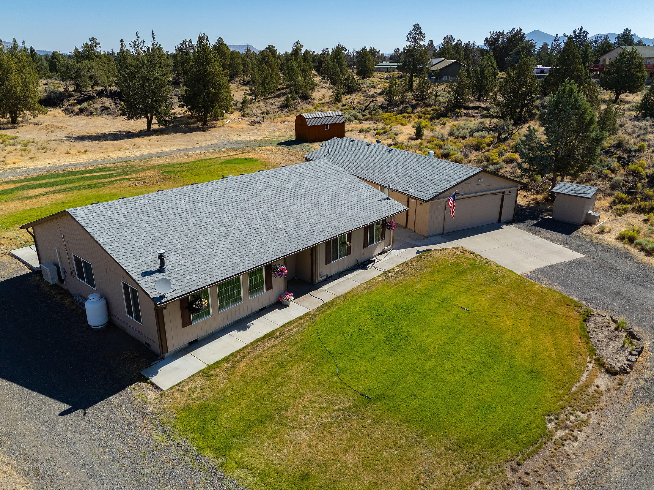 6940 Southwest Badger Road Terrebonne, OR 97760 - Photo 20 of 49 6940 SW Badger Rd aerial_0120 copy