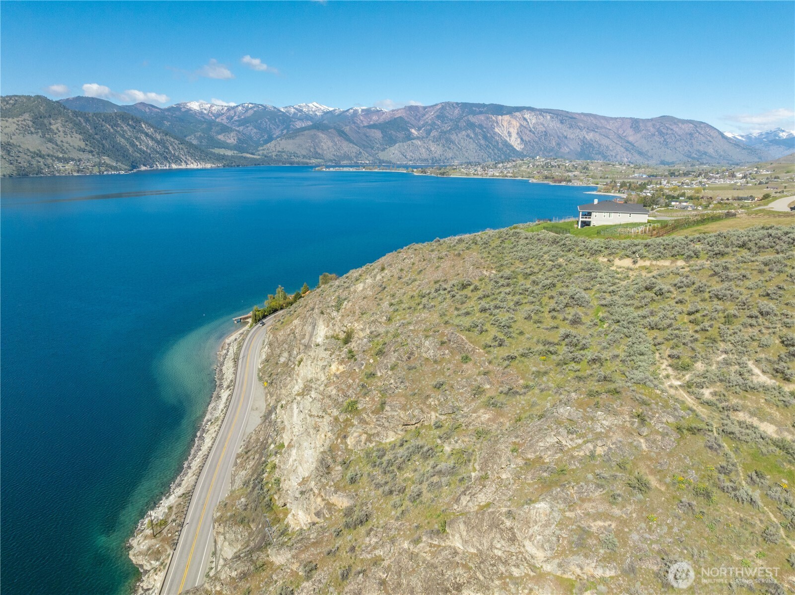 0 Rocky Point Lane Manson, WA 98831 - Photo 2 of 20 a view of lake view and mountain view