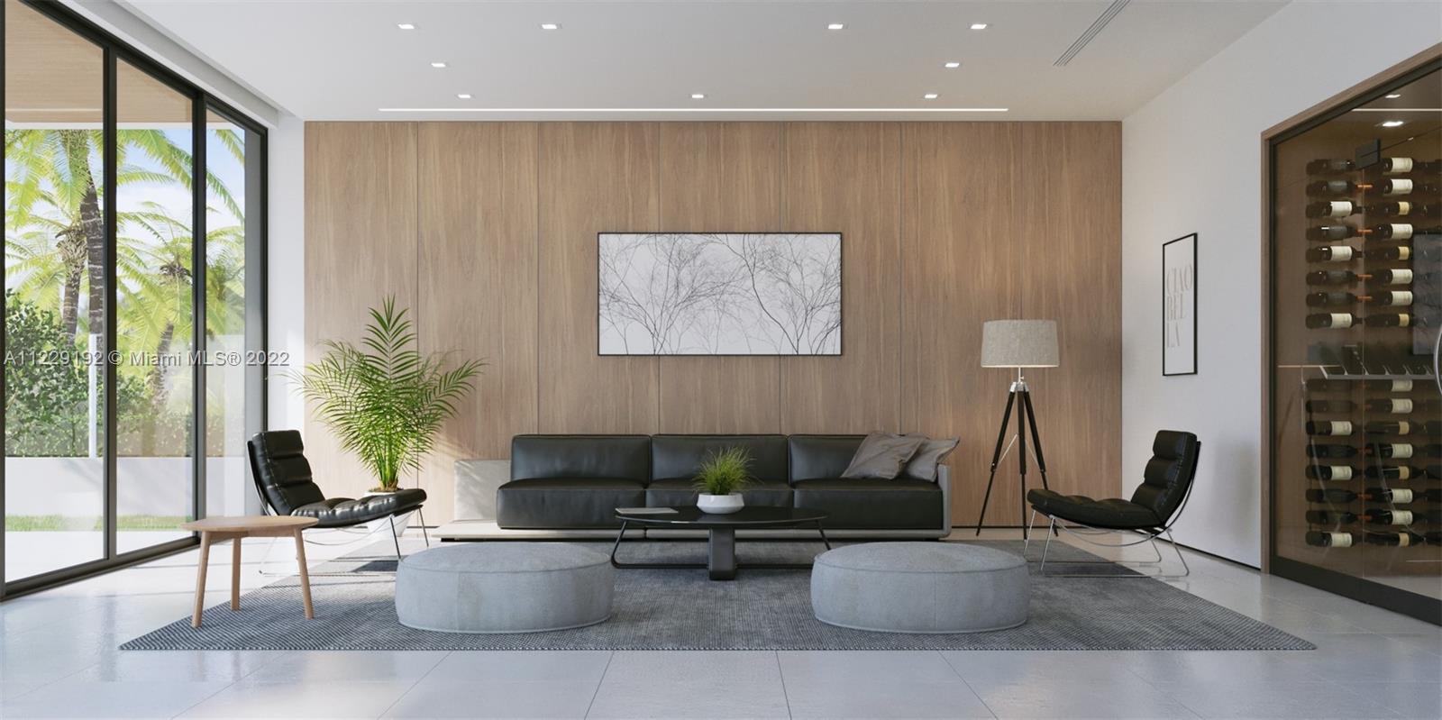 7325 Belle Meade Boulevard Miami, FL 33138 - Photo 3 of 8 a living room with furniture and a large window