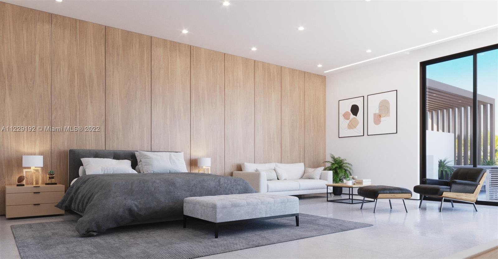 7325 Belle Meade Boulevard Miami, FL 33138 - Photo 4 of 8 a living room with furniture and a large window