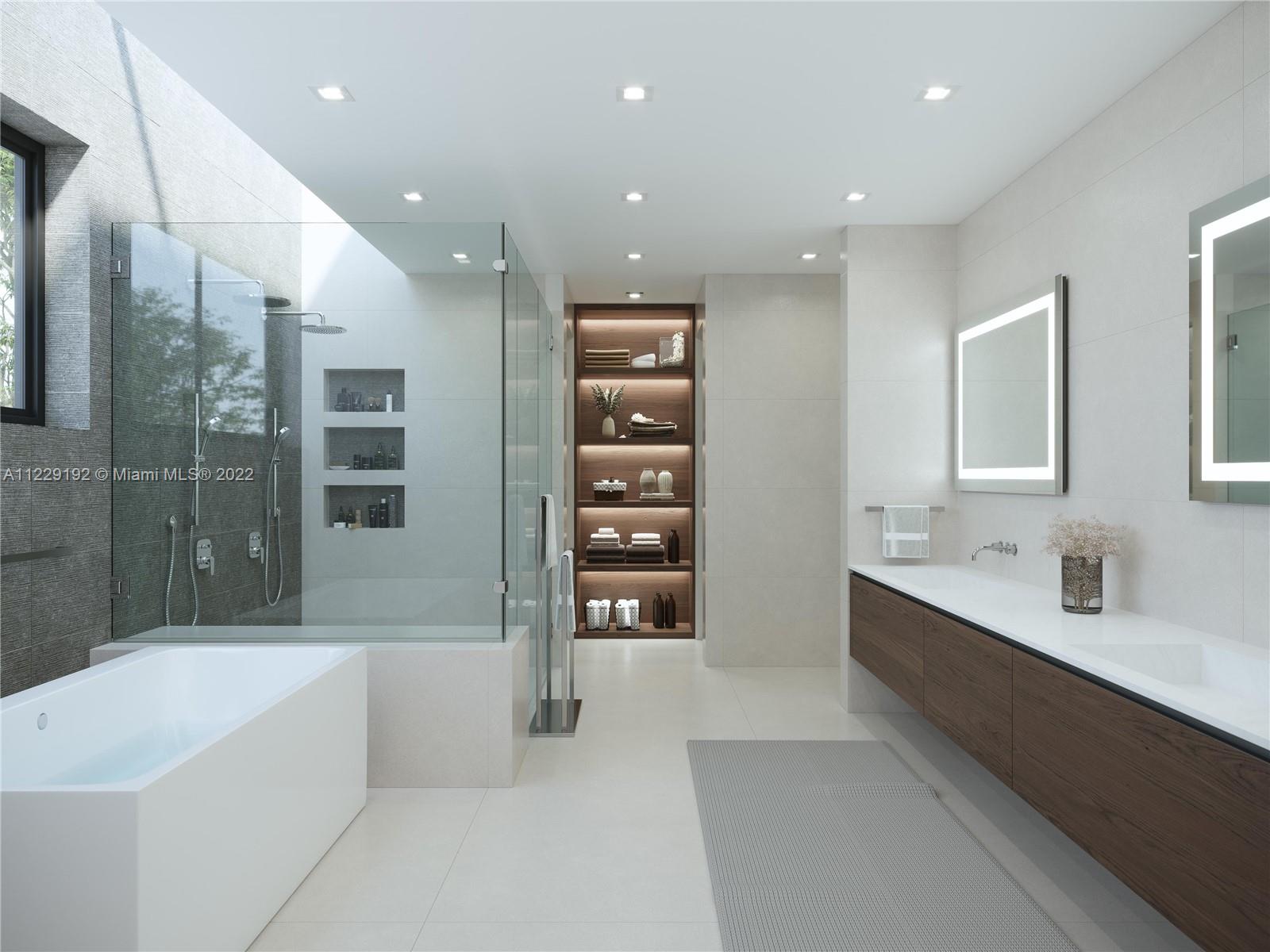 7325 Belle Meade Boulevard Miami, FL 33138 - Photo 5 of 8 a bathroom with a bathtub and a sink