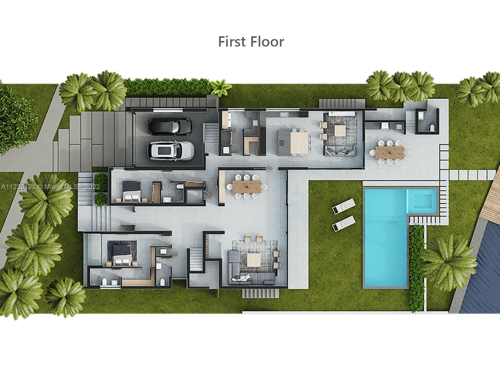 7325 Belle Meade Boulevard Miami, FL 33138 - Photo 7 of 8 a picture of a city view