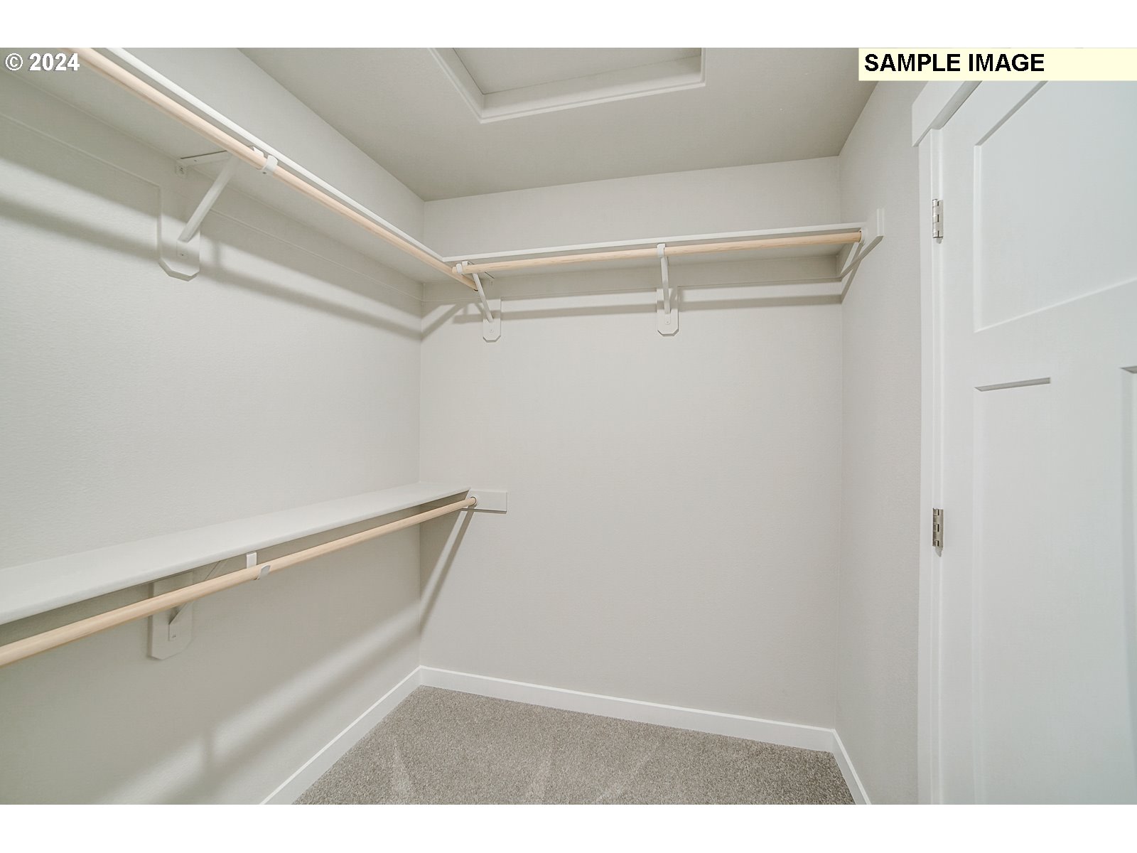 1344 North Kalani Loop, Unit LOT 65 Ridgefield, WA 98642 - Photo 7 of 24 a view of an empty walk in closet