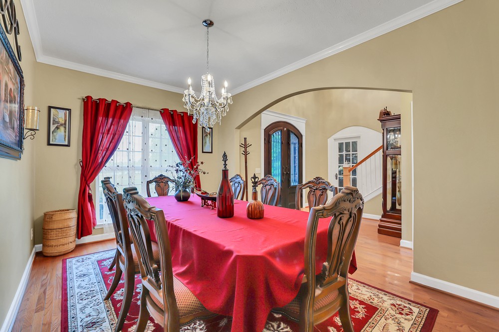 1775 Beckwith Road Mount Juliet, TN 37122 - Photo 27 of 64 a view of a dining room with furniture and chandelier