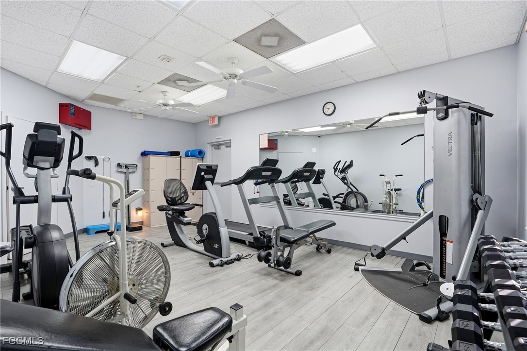 10733 Rio Mar Circle Estero, FL 33928 - Photo 36 of 40 a view of a room with gym equipment