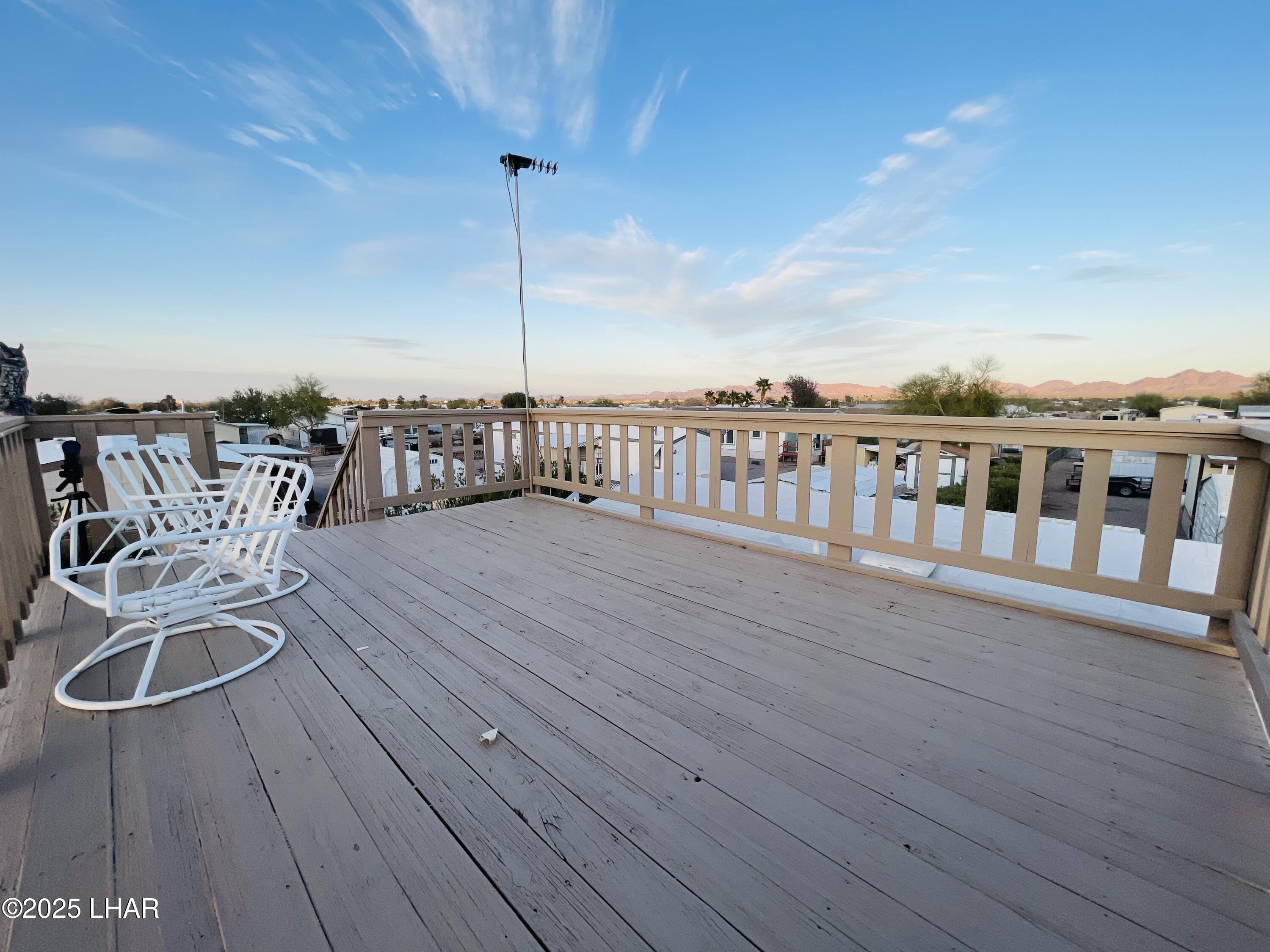 676 Hagley Loop Quartzsite, AZ 85346 - Photo 43 of 49 Sun Deck View
