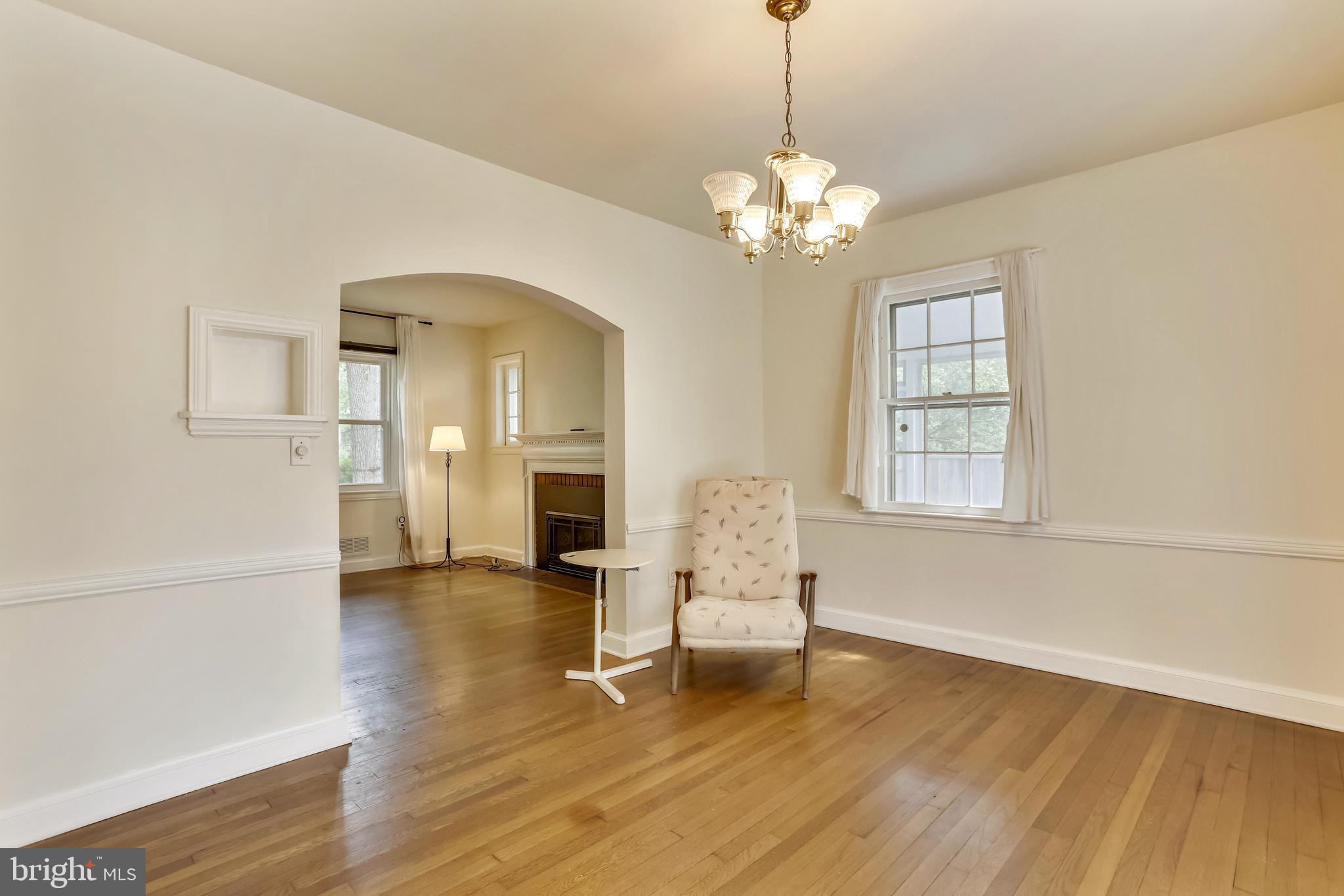 102 Denver Road Silver Spring, MD 20910 - Photo 8 of 36 Dining room - classic arched doorways