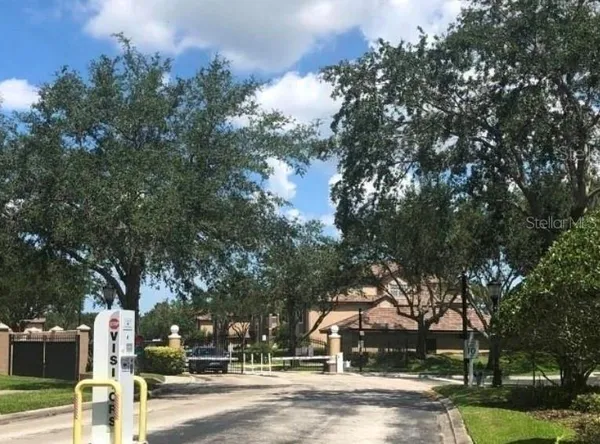 a view of a city street