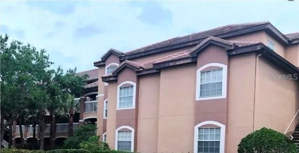 a house with a clock on the wall