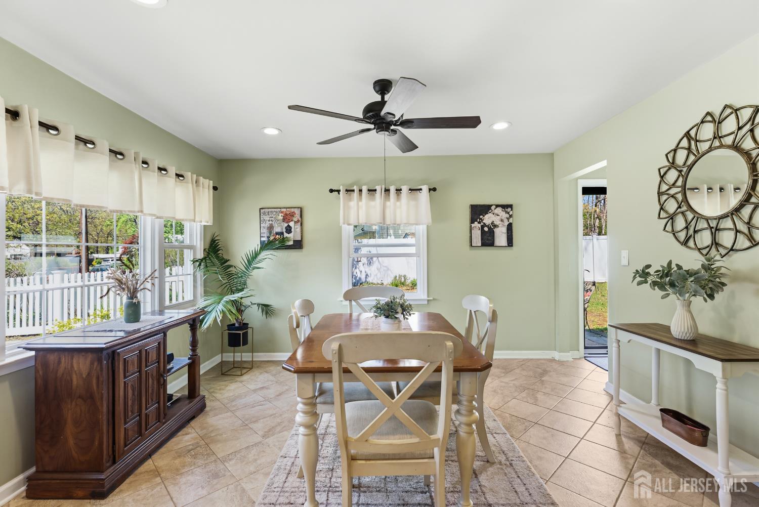 14 Sunrise Road Old Bridge, NJ 08857 - Photo 4 of 32 a view of a dining room with furniture window and outside view