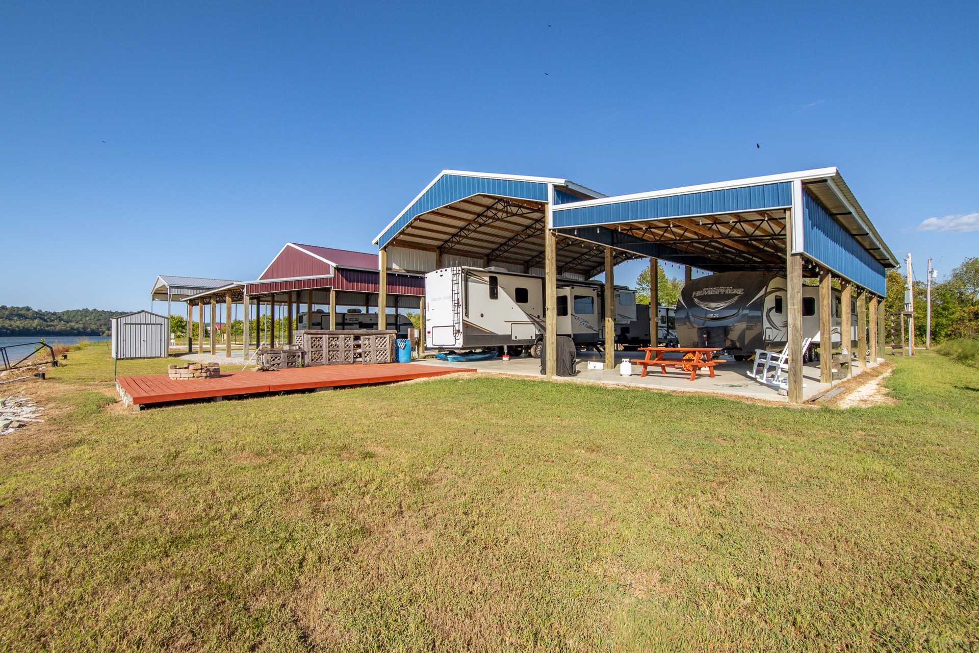 1997 Hardin Bottom River Road Clifton, TN 38425 - Photo 14 of 50 a view of swimming pool with outdoor seating