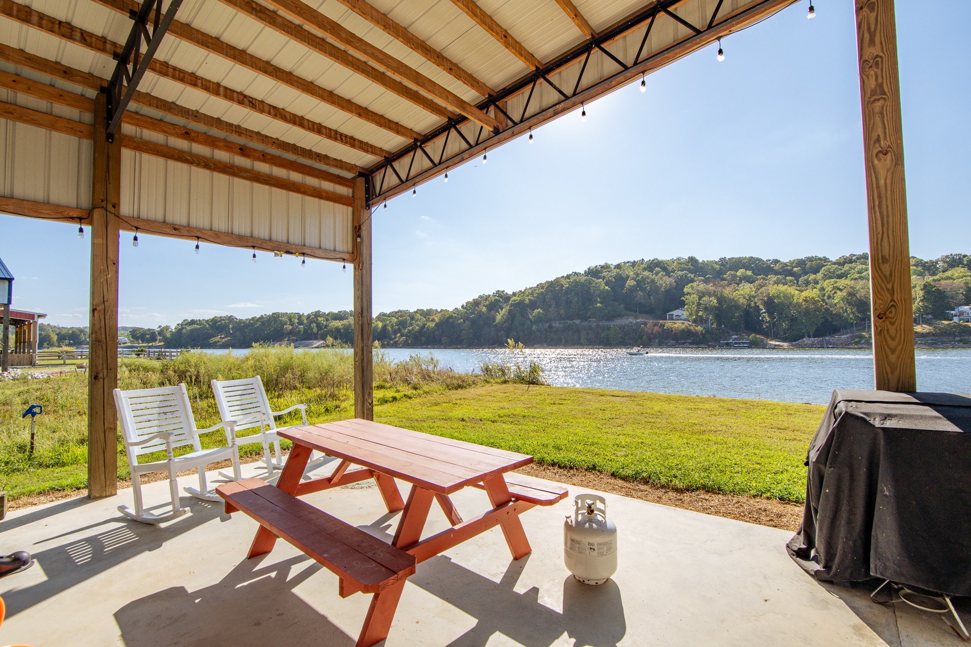 1997 Hardin Bottom River Road Clifton, TN 38425 - Photo 28 of 50 a view of swimming pool with outdoor seating