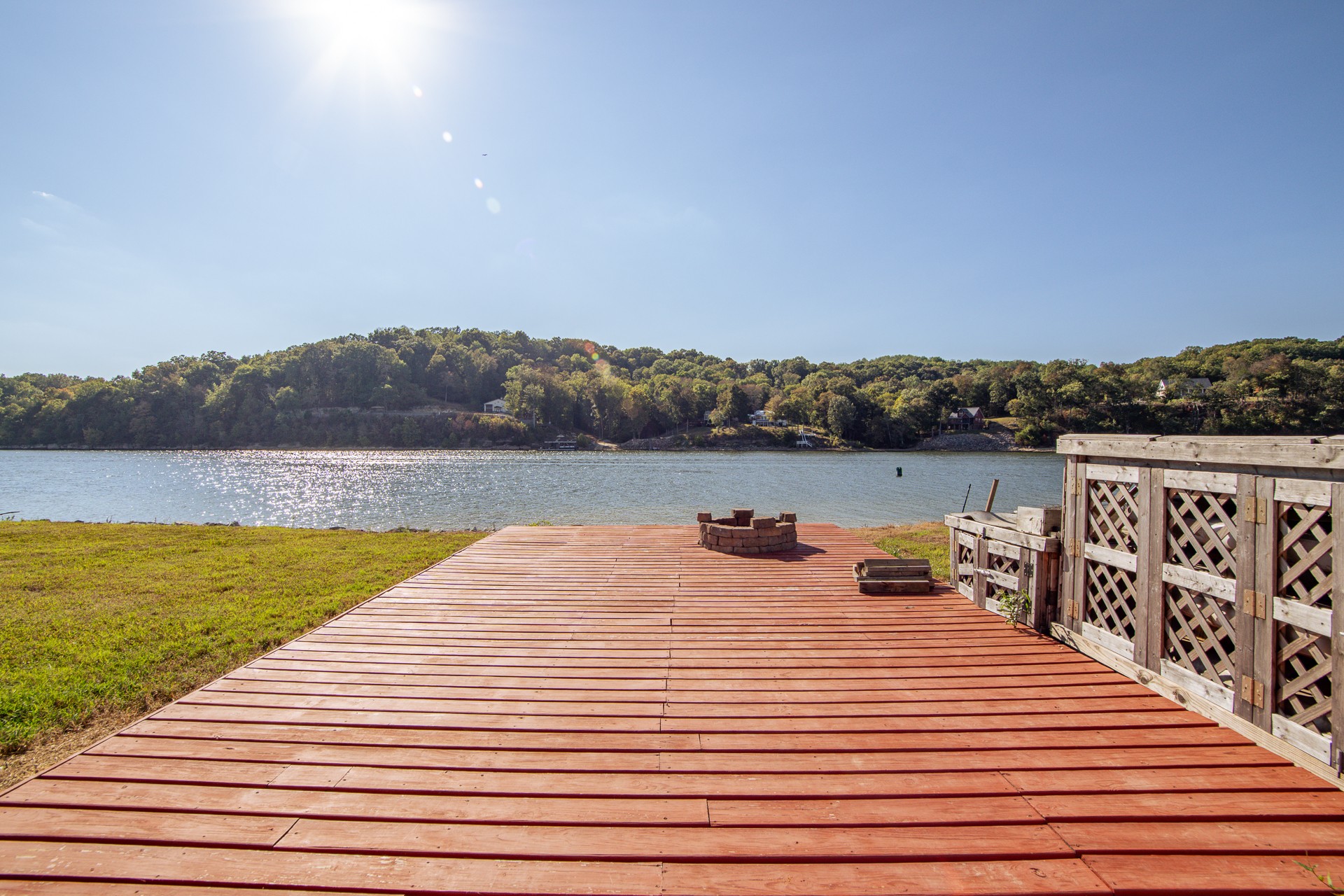 1997 Hardin Bottom River Road Clifton, TN 38425 - Photo 30 of 50 a view of a lake with trees in the background