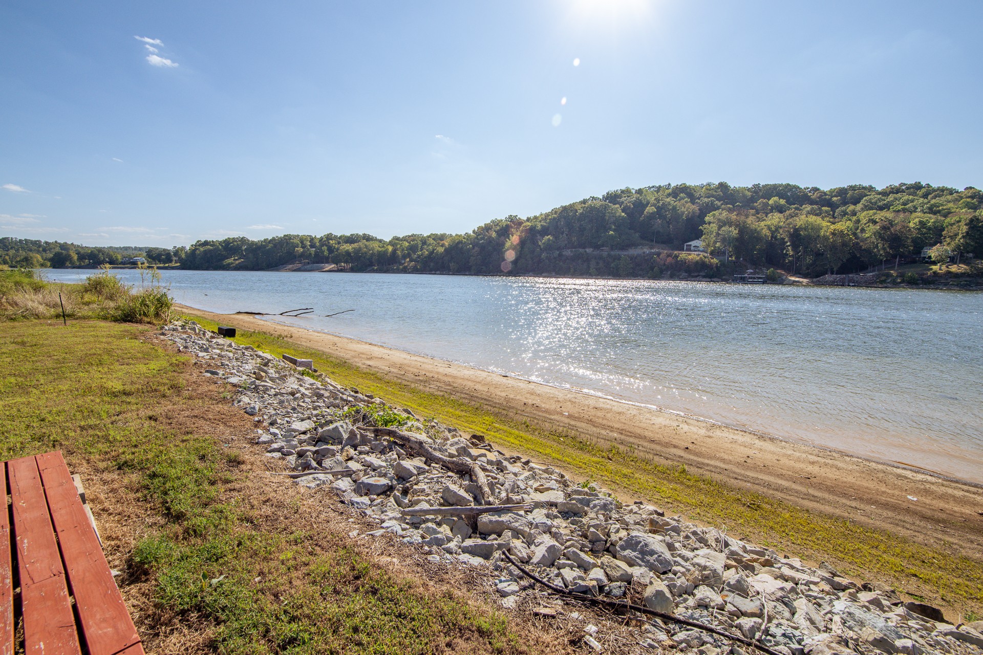 1997 Hardin Bottom River Road Clifton, TN 38425 - Photo 47 of 50 a view of a lake with a mountain