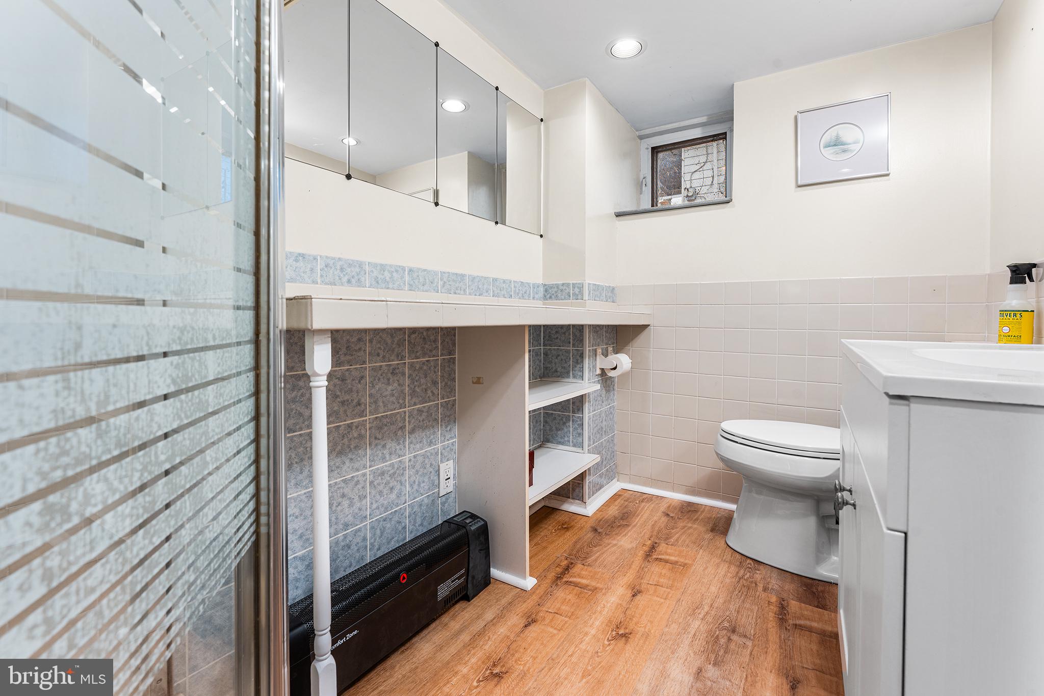 117 Foster Avenue Upper Darby, PA 19082 - Photo 27 of 30 a bathroom with a toilet and a shower