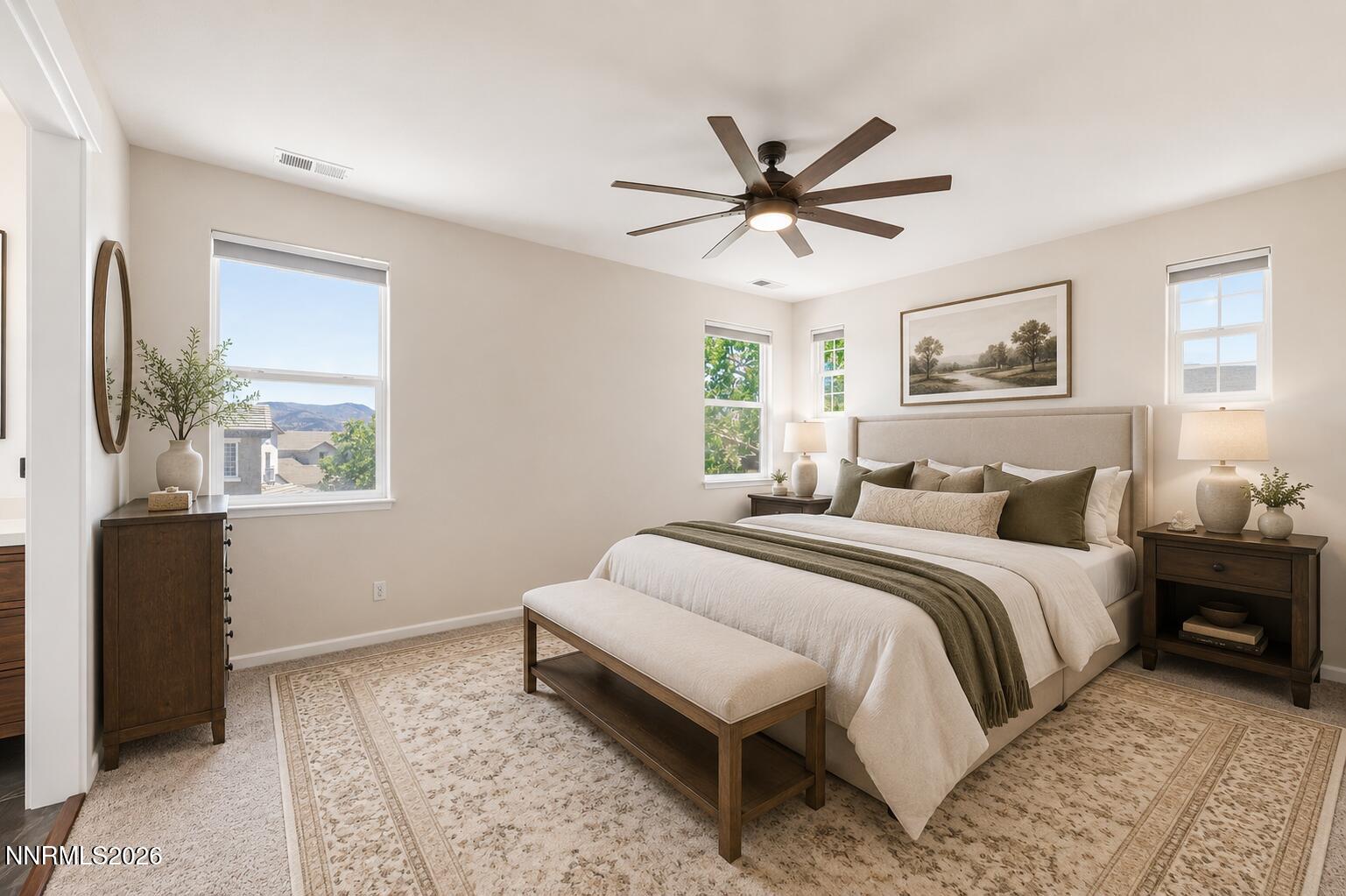 1770 Kodiak Circle Reno, NV 89511 - Photo 17 of 32 a bedroom with a bed and wooden floor