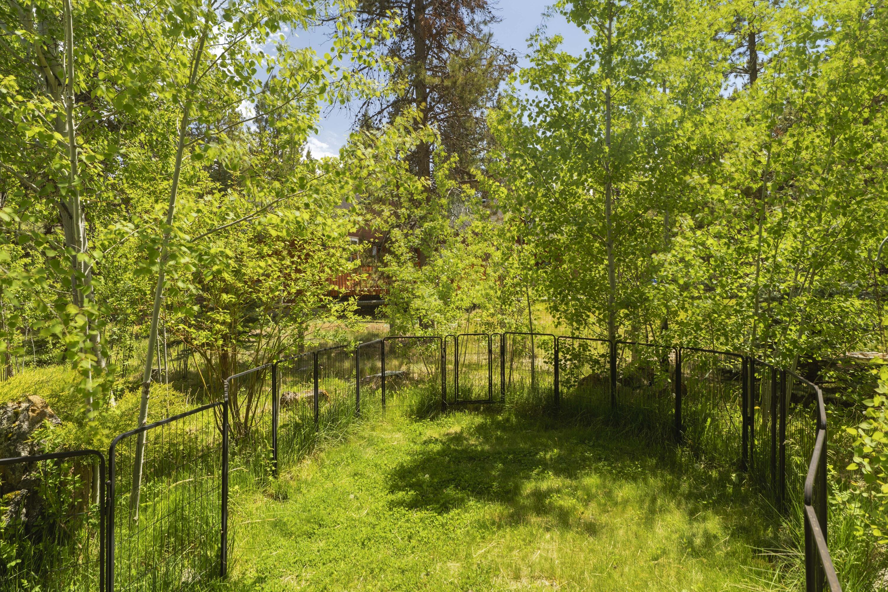 55885 Osprey Road Bend, OR 97707 - Photo 43 of 58 Fenced backyard with plenty of shade