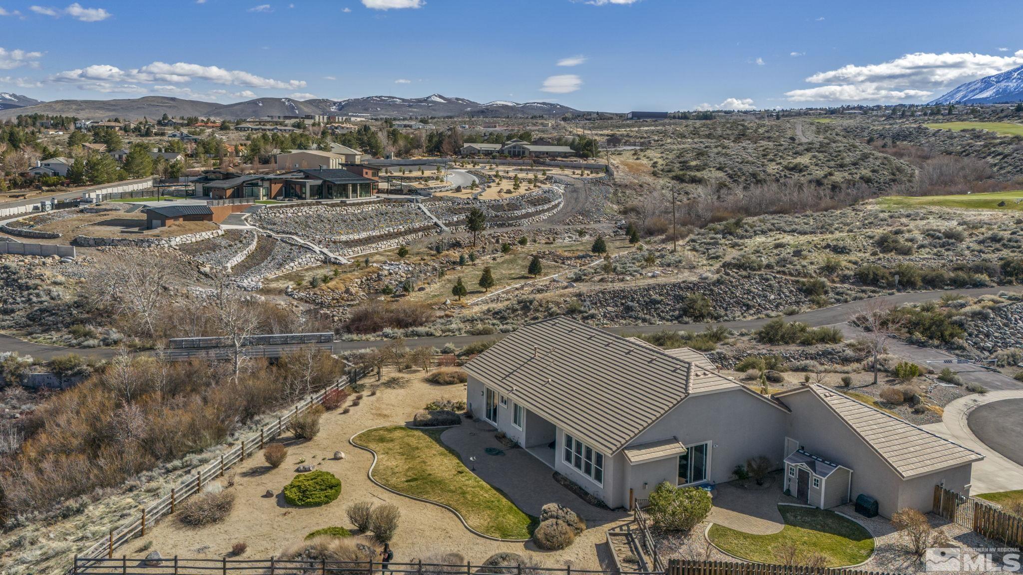 5544 New Mexico Court Reno, NV 89511 - Photo 34 of 39 an aerial view of residential houses with outdoor space