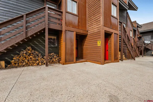a view of front door of a house