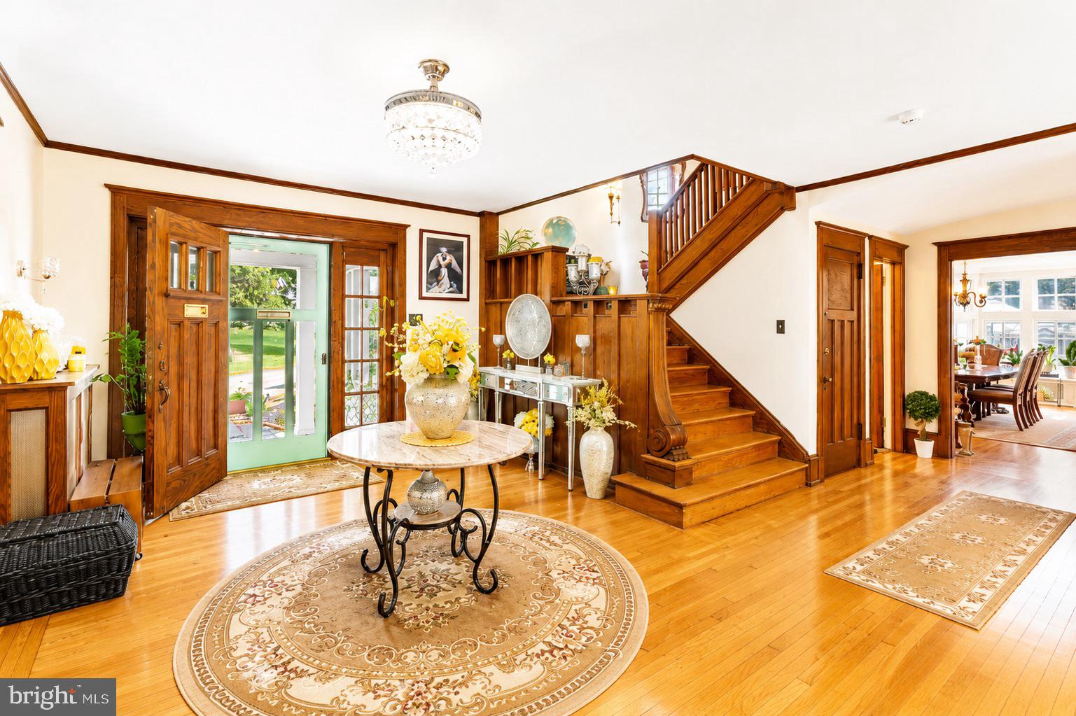1209 Lenox Road Jenkintown, PA 19046 - Photo 36 of 45 Elegant entryway with classic charm.