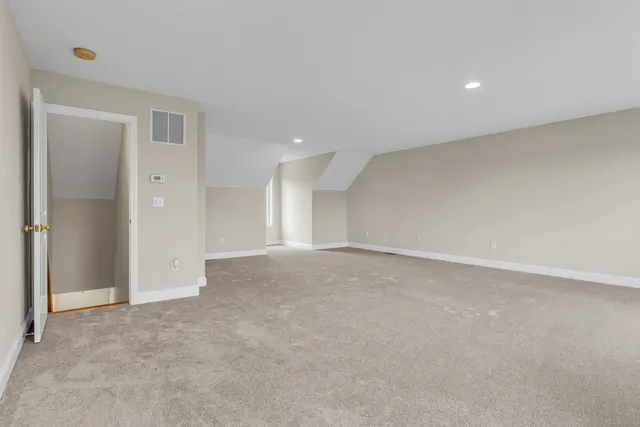 a view of empty room