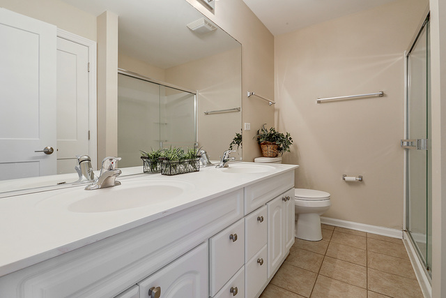 15324 Pinewood Road Lockport, IL 60441 - Photo 11 of 18 a bathroom with a sink and a mirror