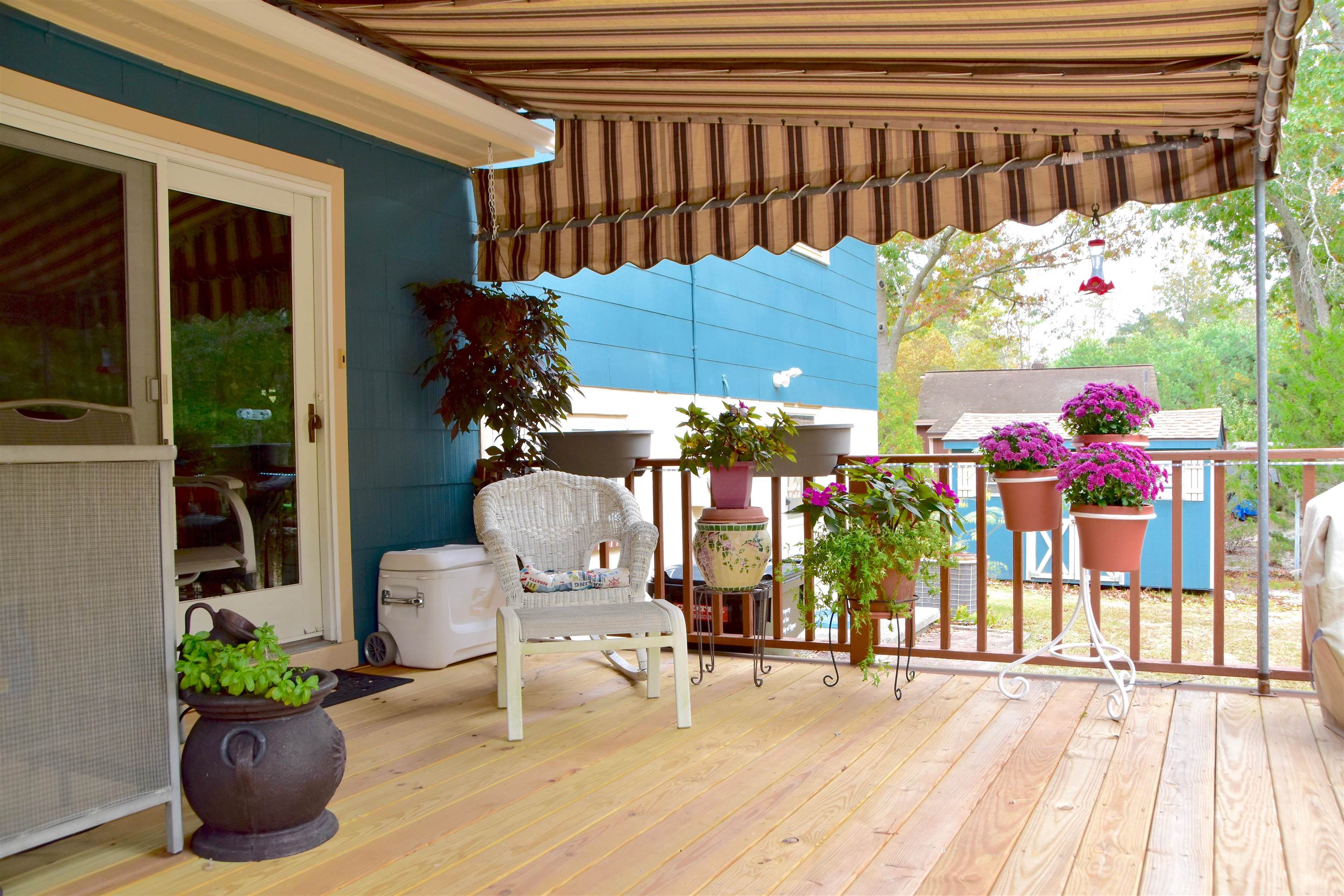 91 Tyler Road Ocean View, NJ 08230 - Photo 27 of 34 a garden view with a seating space