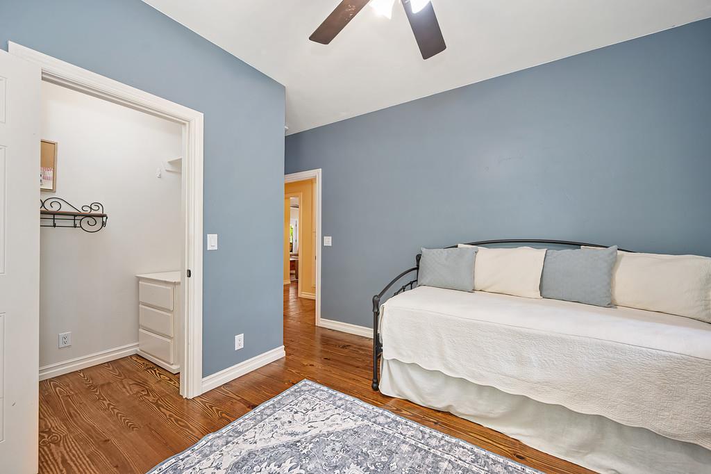3557 Val Verde Road Loomis, CA 95650 - Photo 40 of 71 a bedroom with a bed and a walk in closet
