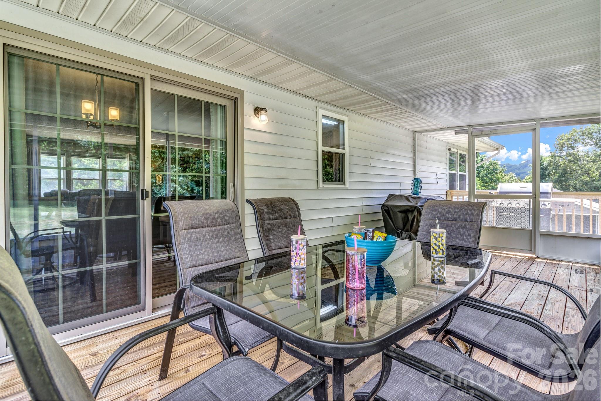 13 Spring Lake Drive Fletcher, NC 28732 - Photo 16 of 30 a view of a dining room with furniture window and outside view
