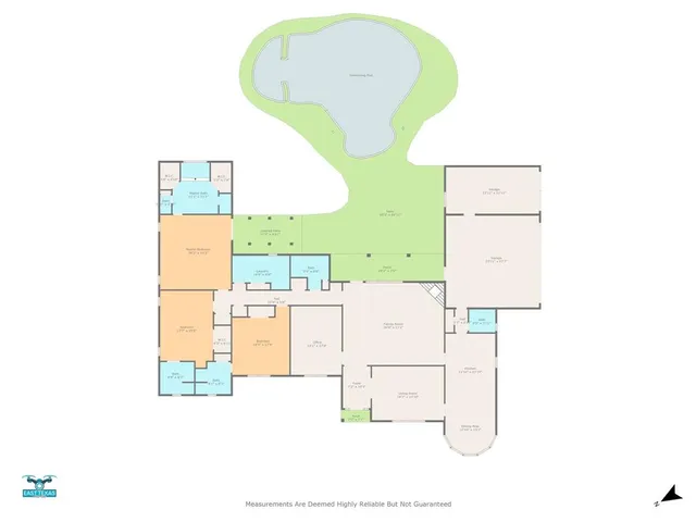 a room with sink and cabinets