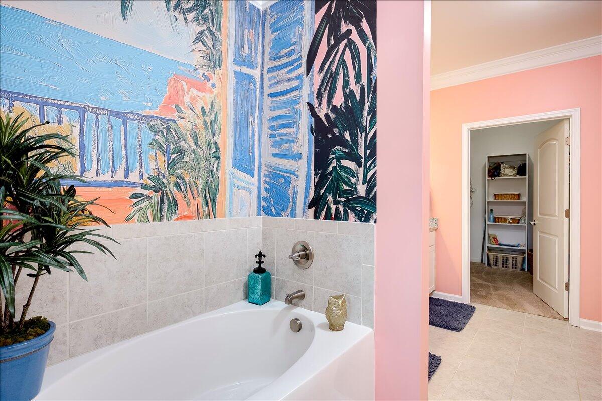 1169 Brookstone Way Augusta, GA 30909 - Photo 21 of 49 Relaxing beach theme owner bath will whisk you away from the dust of every day life!