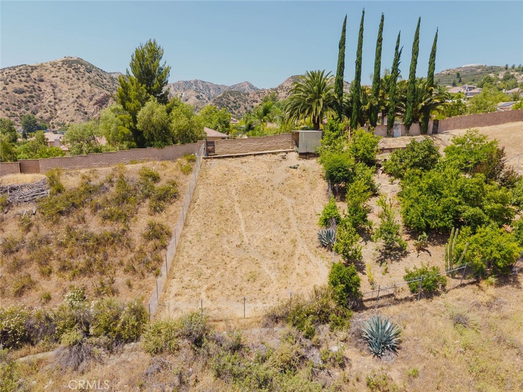 32480 The Old Road Castaic, CA 91384 - Photo 7 of 68 a view of a yard with plants and large trees