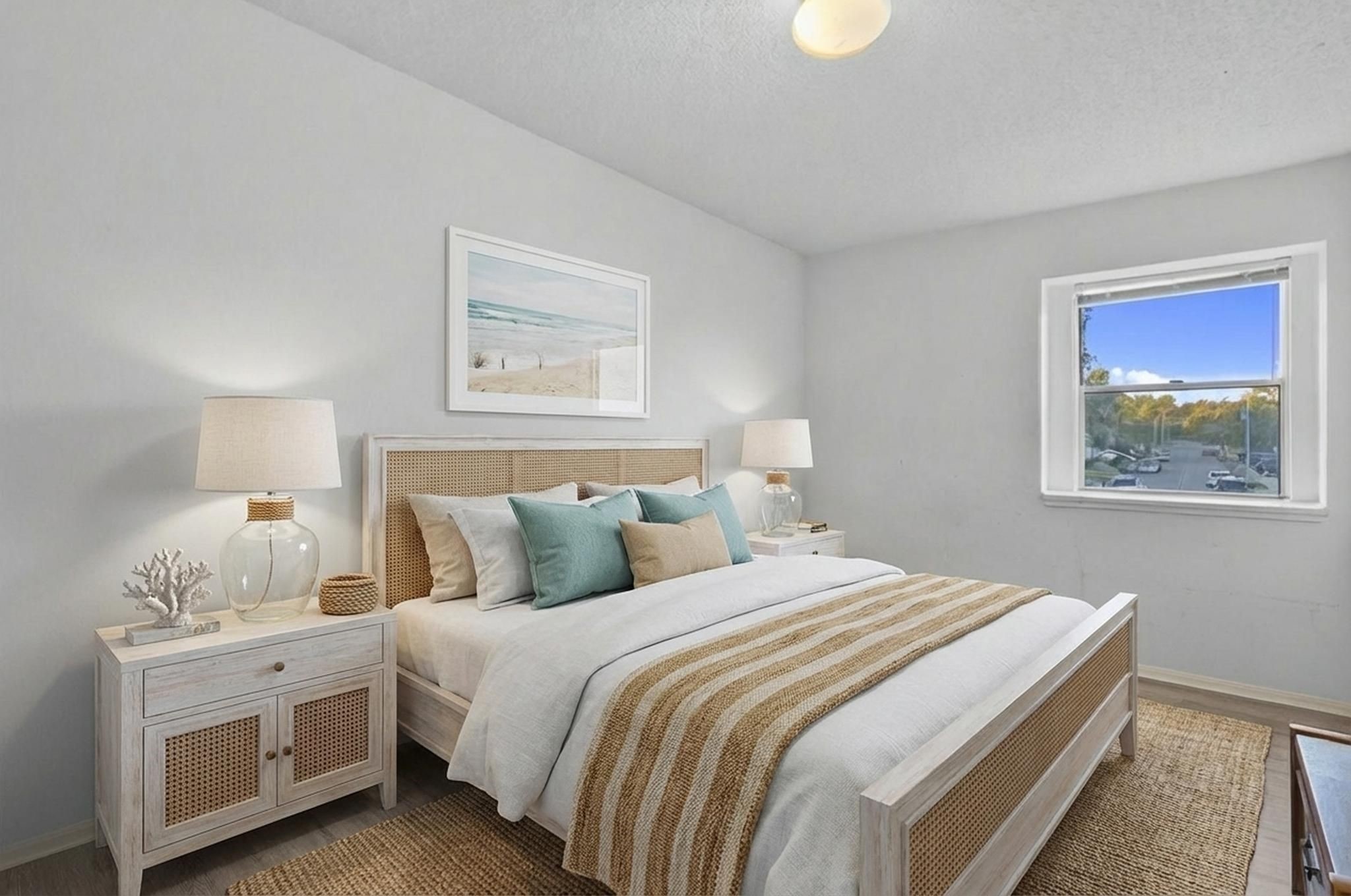 8239 Twin Tree Lane Houston, TX 77071 - Photo 22 of 28 Upstairs Bedroom #2, Virtually Staged