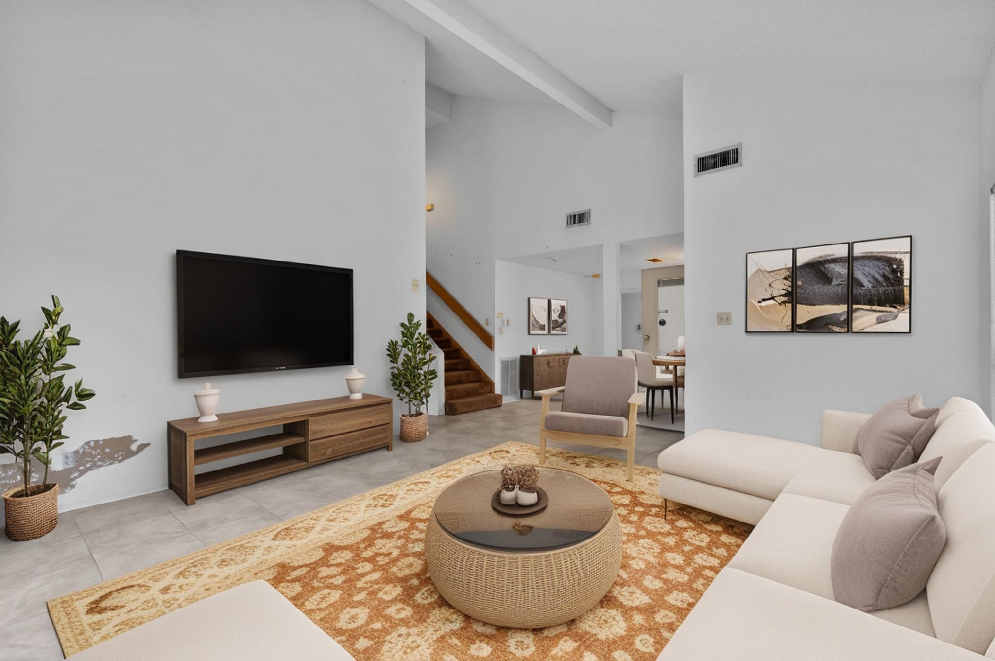 8239 Twin Tree Lane Houston, TX 77071 - Photo 5 of 28 Virtually Staged - Enhanced Photo