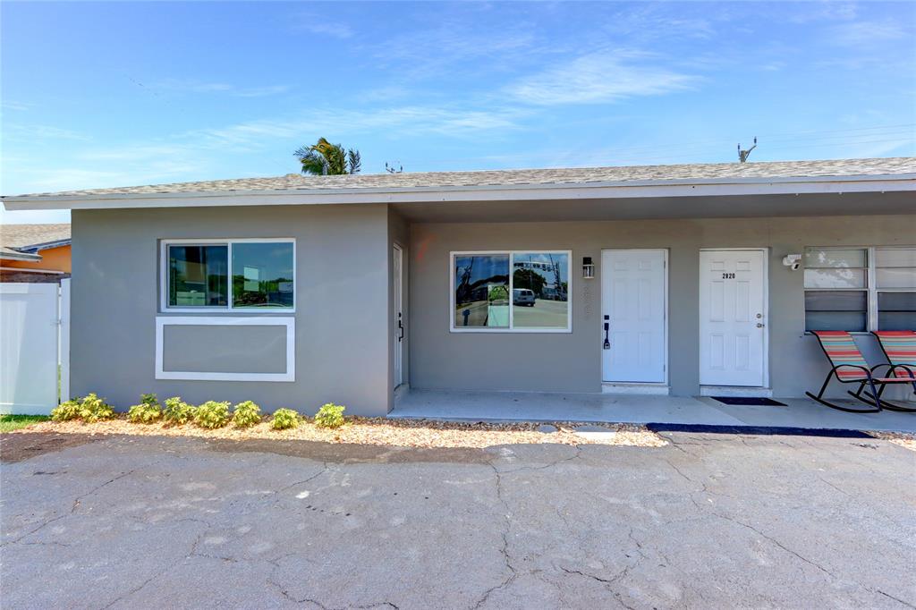 2822 North Dixie Highway Boca Raton, FL 33431 - Photo 21 of 22 a view of a house with a outdoor space