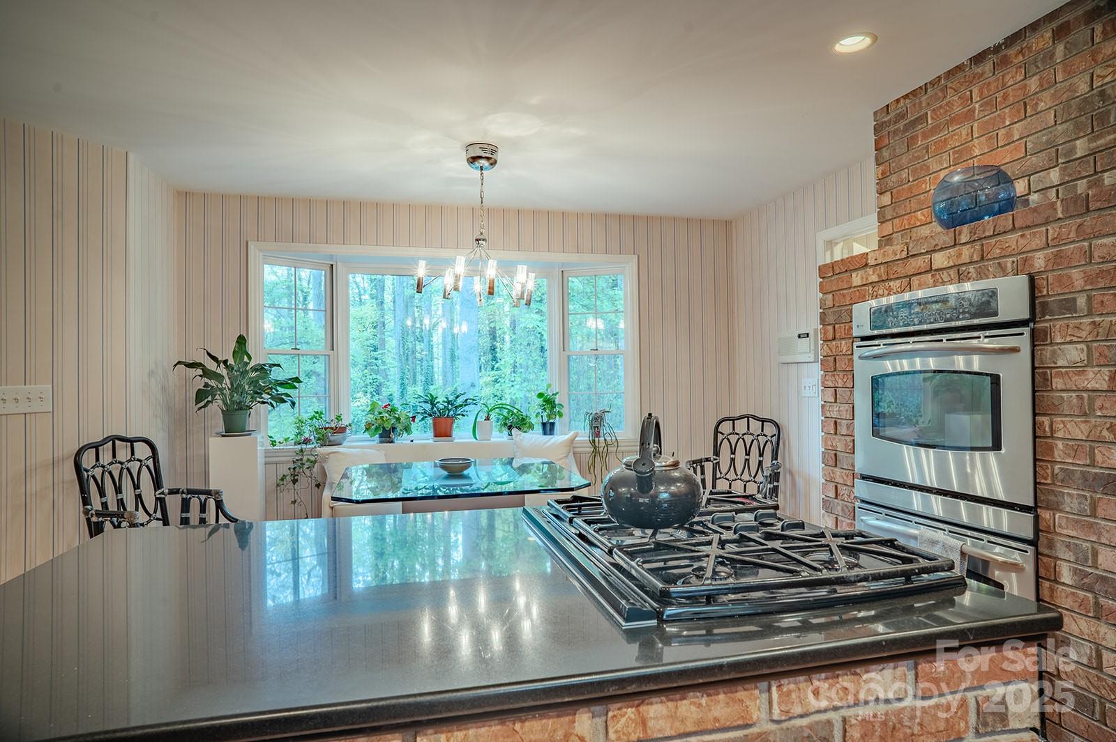 290 Tranquility Place Hendersonville, NC 28739 - Photo 19 of 48 a kitchen with a stove a sink and cabinets