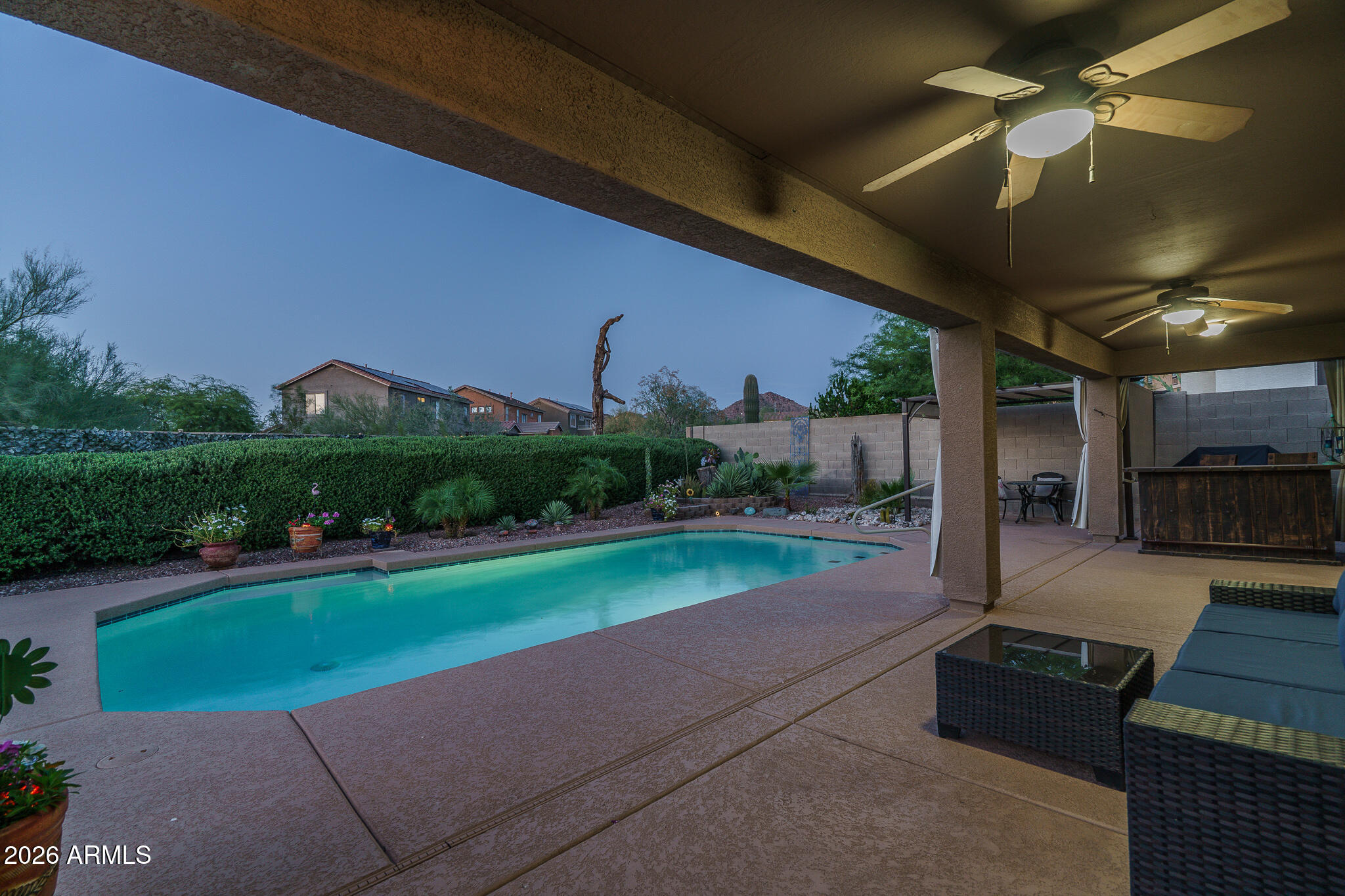 17542 West Rock Ledge Road Goodyear, AZ 85338 - Photo 37 of 66 37) BACK PATIO