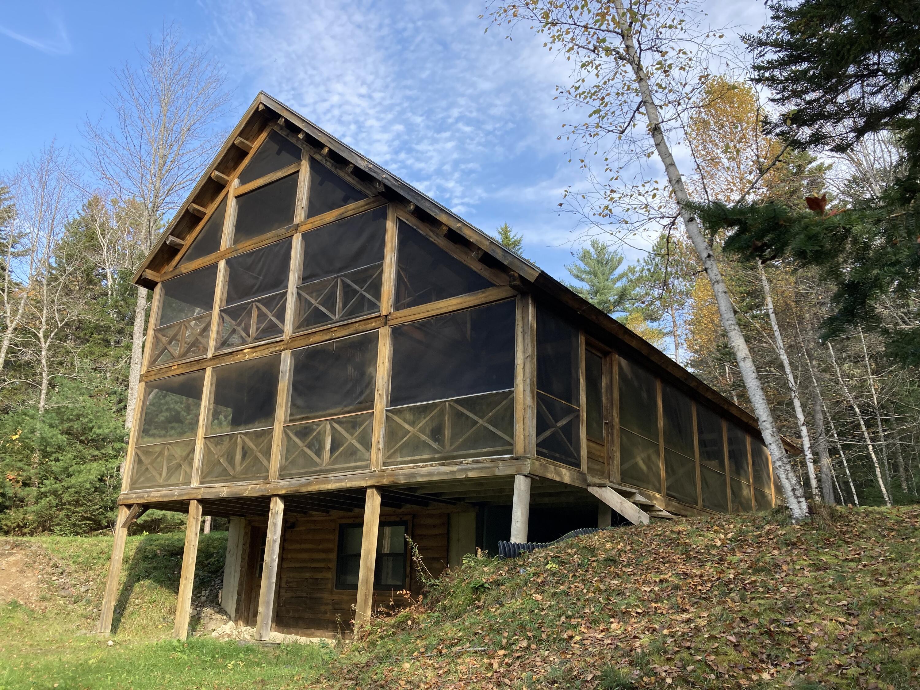 River side of house.