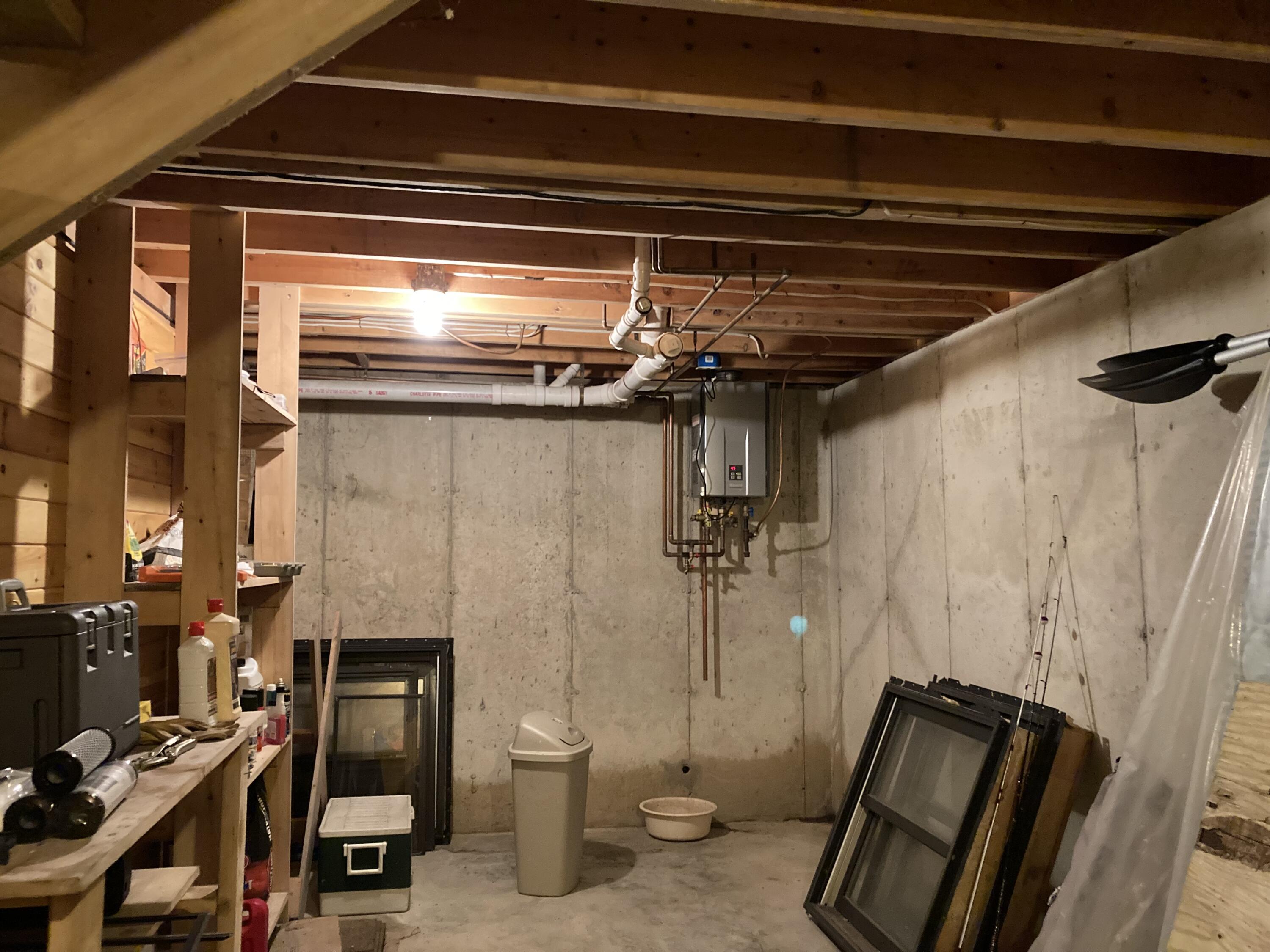 414 River Bend Cherryfield, ME 04622 - Photo 24 of 38 Basement area.