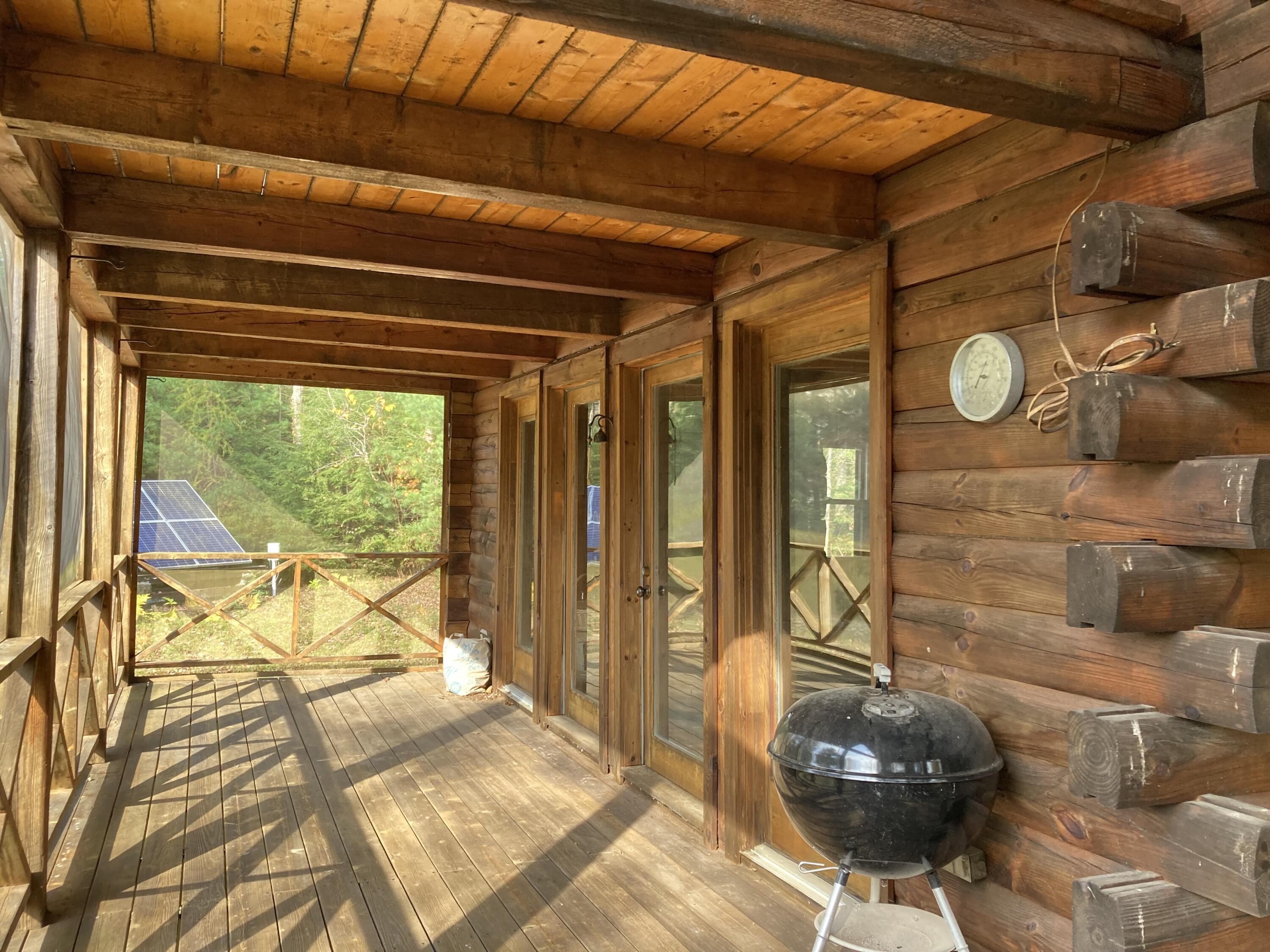 414 River Bend Cherryfield, ME 04622 - Photo 26 of 38 Waterside screened porch, waterside.