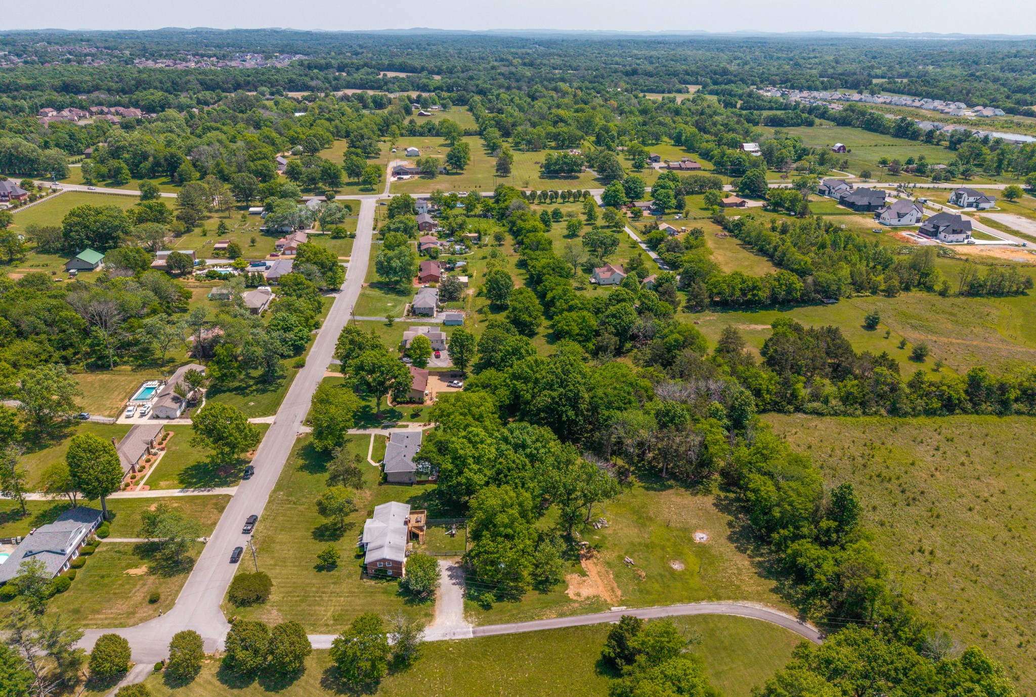 817 Fredricksburg Road Mount Juliet, TN 37122 - Photo 5 of 56 an aerial view of residential houses with outdoor space