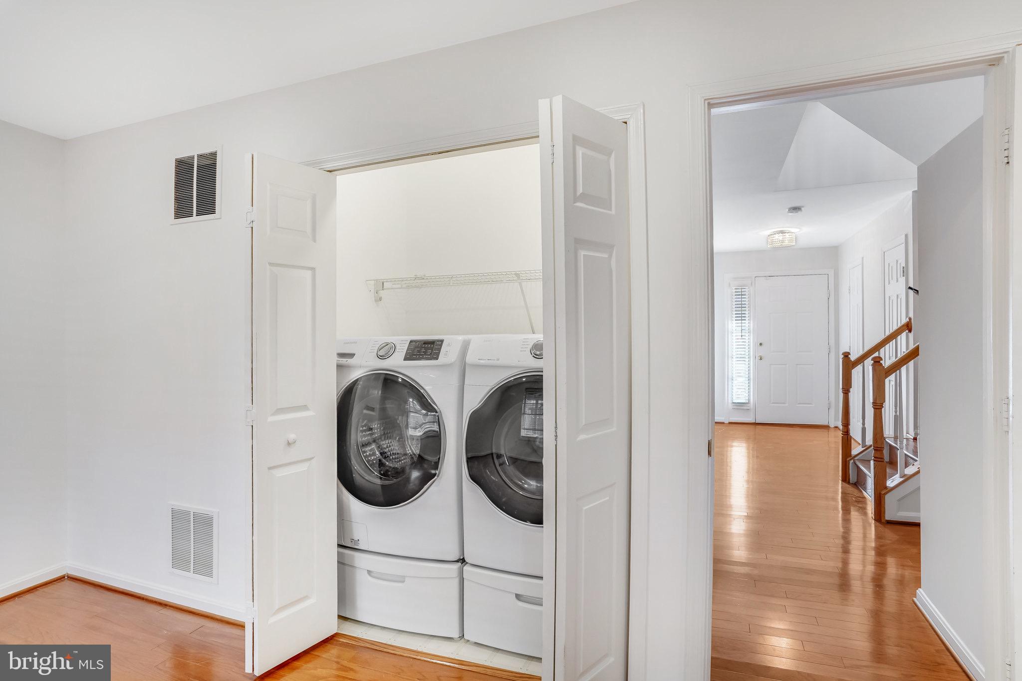 6324 Dakine Circle Springfield, VA 22150 - Photo 4 of 25 a view of entryway with wooden floor