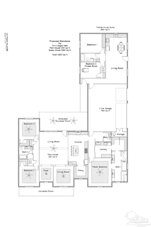 $974,899 | 3204 Edinburg Castle Drive, Milton, FL 32583