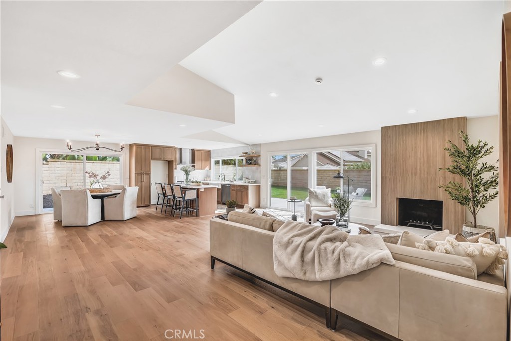 24905 Lirio Mission Viejo, CA 92692 - Photo 1 of 1 a living room with furniture and a fireplace