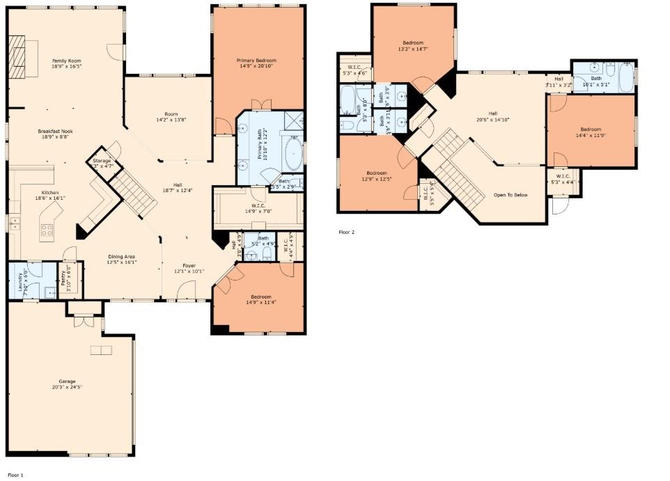 8220 Holliday Road Lantana, TX 76226 - Photo 40 of 40 Floor plan