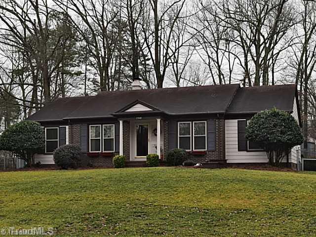 1708 Bolingbroke Road High Point, NC 27265 - Photo 1 of 16 Exterior Front. Very attractive home has a well maintained exterior.