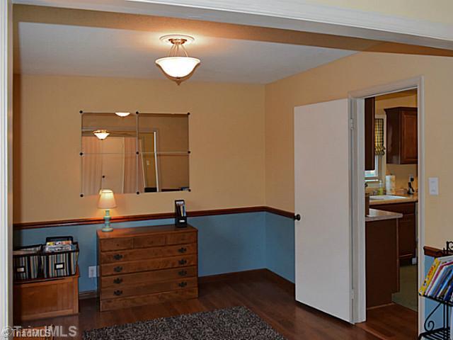 1708 Bolingbroke Road High Point, NC 27265 - Photo 3 of 16 Dining Room. The formal dining room opens to the home s updated kitchen.