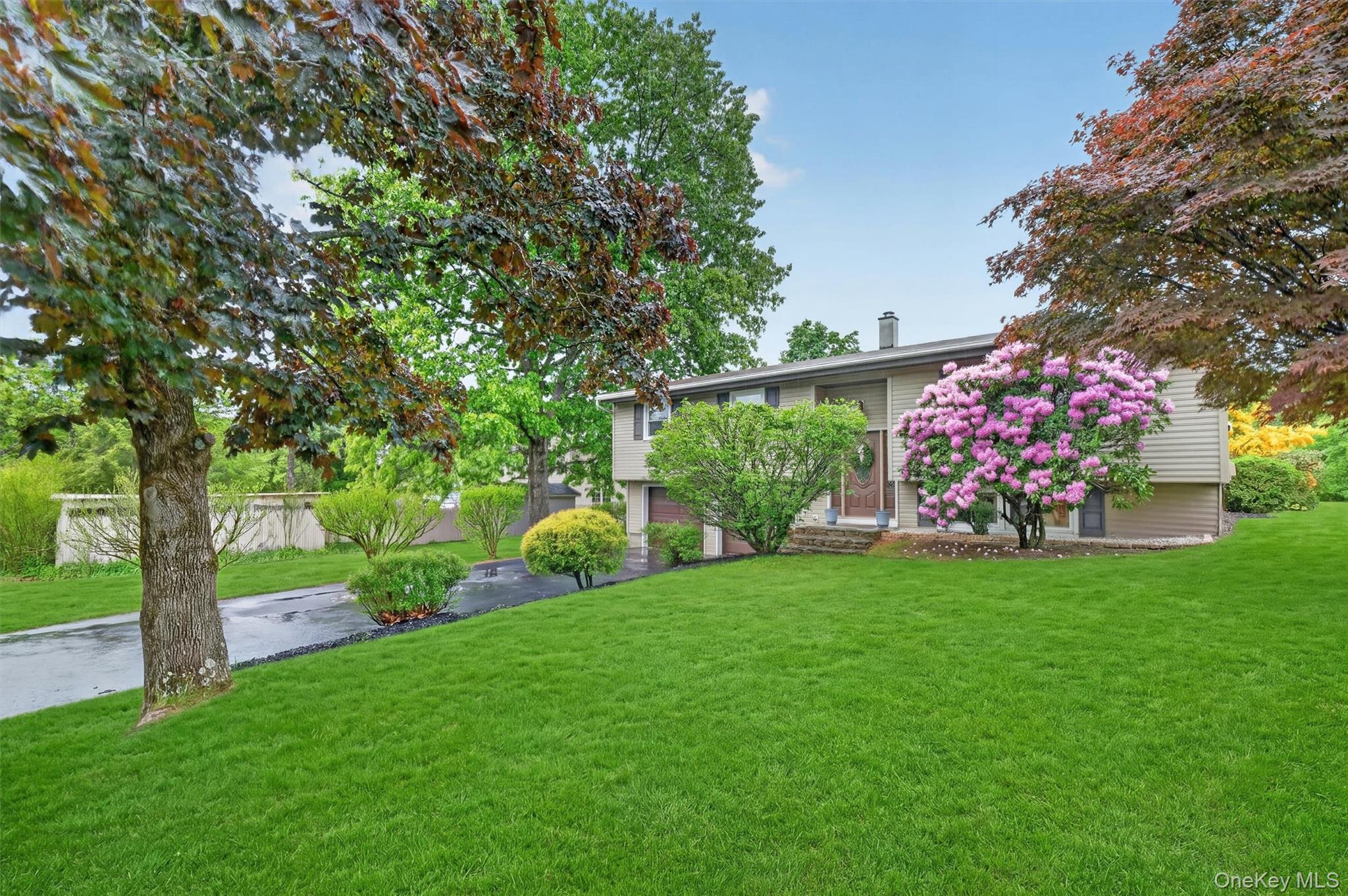 Well maintained home located on lovely property