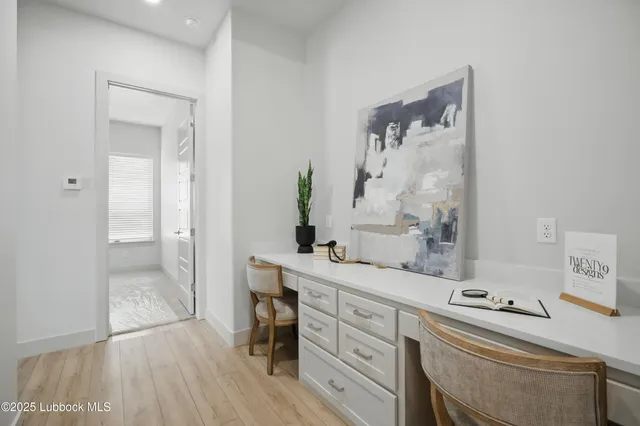 a room with storage and utility